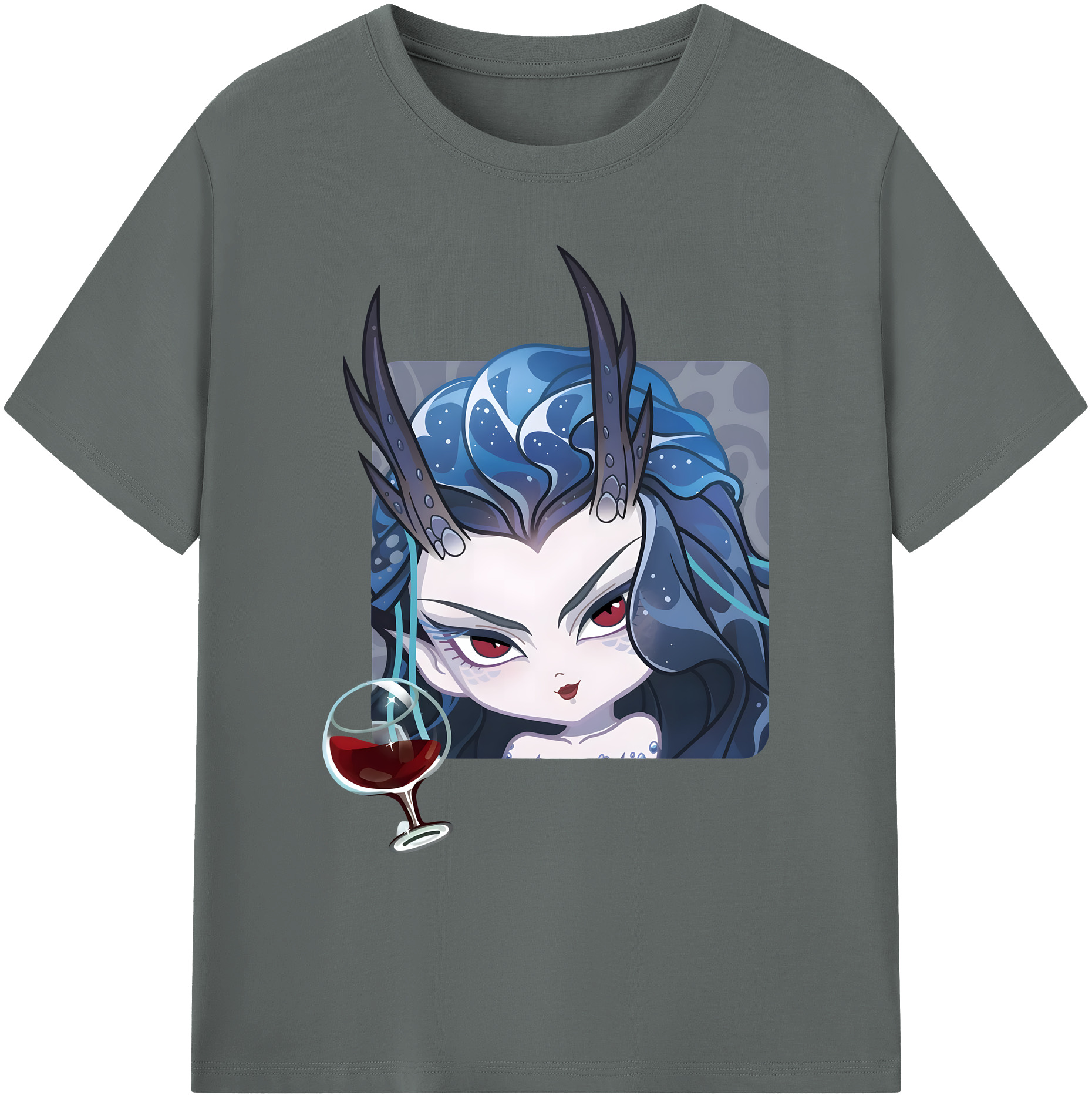 （画像用） Ne Zha 2 ナタ 魔童の大暴れ 綿100％ メンズ半袖Tシャツ｜肌触りやわらか＆通気性